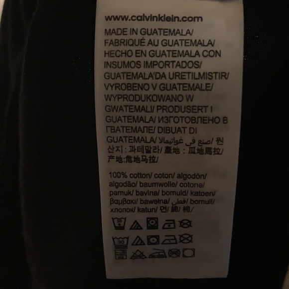 2 for $30 CALVIN KLEIN T-shirt Men’s Size Large CK Short Sleeve T Shirt - Picture 7 of 7